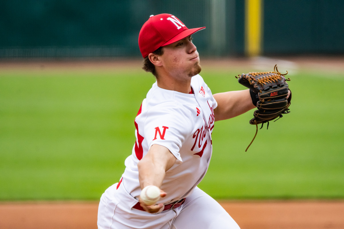 31-Corbin Hawkins Nebraska Baseball vs Penn State G3 2023